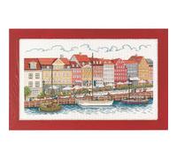 Eva Rosenstand Kit de broderie au point de croix Nyhavn