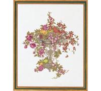 Eva Rosenstand Kit de point de croix avec motif de fruits