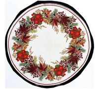 Eva Rosenstand Nappe au point de croix Motif bégonia