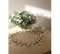 Eva Rosenstand nappe point de croix set "Grosses Masslieb", motif à compter, 130x130cm