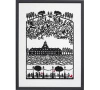 Eva Rosenstand point de croix set "château", motif à compter, 41x55cm