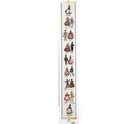 Eva Rosenstand point de croix set "National II", motif à compter, 16x134cm