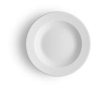 EVA SOLO Assiette creuse à soupe Assiette plate Legio Nova Porcelaine Blanche Ø 22 cm