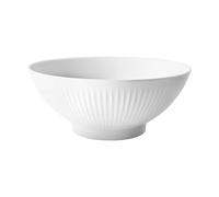 Eva Trio | Bol à ramen Legio Nova 20 cm | Design d'inspiration japonaise, parfait pour ramen, poke, pâtes, etc. | Blanc