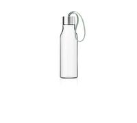 EVA SOLO Bouteille de boisson 0,5 l | Plastique sans BPA, acier inoxydable, silicone, polyester | vert décoloré