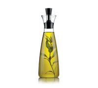 EVA SOLO | Carafe à huile/vinaigre 0,5l / 17 fl. onces | Ne goutte pas - pas d'huile ni de vinaigrette sur la table | Flacon à huile et shaker à vinaigrette | Design danois, fonctionnalité et qualité