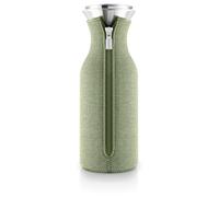 EVA SOLO Carafe de réfrigérateur 963,9 g | Pour boissons chaudes et froides | Verre borosilicate lavable au lave-vaisselle | Bec verseur en acier inoxydable et silicone | Design et fonctionnalité