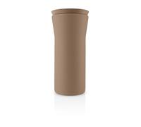 EVA SOLO | City To Go Cup 12oz Mocca | Gobelet thermos pratique à double paroi pour une utilisation facile et simple d'une seule main - le couvercle à clic permet de boire de tous les côtés | Moka