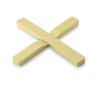 EVA SOLO | 2 Dessous de Plat magnétiques | Nylon Enduit de Silicone avec aimants intégrés | Passe au Lave-Vaisselle | Placé Soit en Travers, Soit divisé en 2 | Design Danois | Champagne