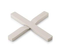 Eva Solo Dessous de plat magnétique en nylon et silicone - En forme de croix - Sable - 19,5 x 2 x 0,15 cm - Passe au lave-vaisselle