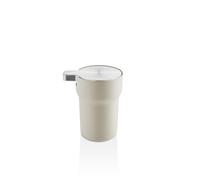 EVA SOLO Distributeur de Savon Citadel - Design Contemporain pour Une Salle de Bain élégante - Bouteille distributrice de Savon ou de désinfectant - Design scandinave élégant - Sable