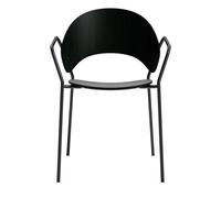 Eva Solo Dosina Chaise de Salle à Manger avec Accoudoirs Chêne/ Noir