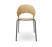 Eva Solo Dosina - Chaise de Salle à Manger Plaqué/chêne Naturel/ Noir