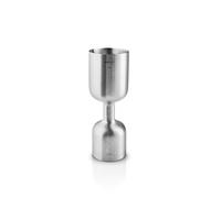 Eva Solo | Jigger à cocktail Liquid Lounge | Contient 2,5 cl et 5 cl. | Design et fonctionnalité danois | Acier brossé