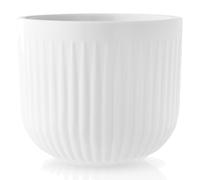 Eva Solo Legio Nova Cache-pot Grand, Pot de fleurs, Pot de plantes, Porcelaine, Blanc, H 13 cm, 887298