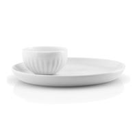 Eva Solo Legio Nova coquetier, oeufs, support à oeufs, porcelaine, blanc, 10 x 12 cm, 887275