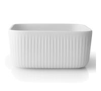 EVA SOLO 887295 Assiette carrée, Porcelaine, Taille unique