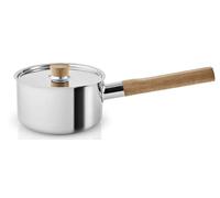 Eva Solo Nordic kitchen Kasserolle, Stielkasserolle, Stieltopf, Saucentopf, Kochtopf, Kochgeschirr, Edelstahl, Eiche, 1.5 L, 281216