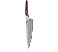 Eva Solo Nordic kitchen Küchenmesser, Schneidmesser, Messer, Damaszener Stahl/Holz, Klingenlänge 20 cm, 515403