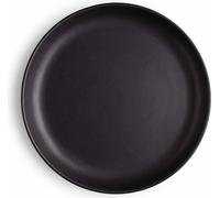 Eva Solo Nordic kitchen Teller, Kuchenteller, Dessertteller, Küche, Genießen, Feinsteinzeug, Schwarz, Ø17 cm, 502789