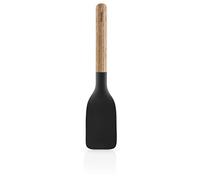 Eva Solo | Spatule de cuisine nordique | Ustensiles de service | Spatule de cuisson résistante à la chaleur pour ustensiles de cuisine antiadhésifs | Design et fonctionnalité danois | Noir