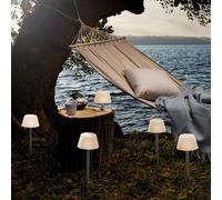 Eva Solo Sunlight Lampe Sur Piquet Solaire Led givré, aluminium