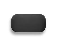 EVA SOLO | Tapis en silicone antidérapant rectangulaire | Compatible avec plateau de service en acier et noir | Noir