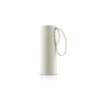 Eva Solo Tasse isotherme à double paroi avec isolation sous vide - Design danois élégant avec sangle pratique et couvercle à clic - Noix de coco - 0,35 l