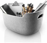 EVA SOLO Panier ordonné 40 x 29 x 22 cm en tôle | Rangement polyvalent pour jouets, livres et fournitures de bureau | Maison bien organisée avec design et fonctionnalité danois | Étain