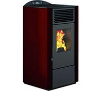 Eva stampaggi - stufa punto fuoco pellet lory-10 9,5 kw (br) rosso - 30692