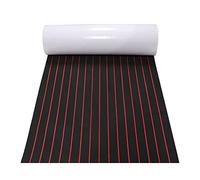Eva Tapis de bateau autocollant 240 x 90 cm - Revêtement de sol marin en mousse de 6 mm - Design en faux teck - Pour yacht, kayak et bateau à moteur - Tapis de piscine antidérapant