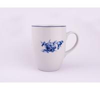 Eva, tasse en porcelaine, 0,37 l, roses bleues, Thun 1794