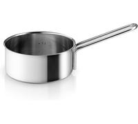 Eva Trio Casserole En Acier Inoxydable, 1,3 L, 16 Cm, Idéale Pour Les Plats Qui Doivent Être Mélangés, Car Les Côtés Bas Permettent De Travailler Facilement Avec Un Fouet