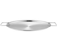 Eva Trio - Couvercle De 28 Cm En Acier Inoxydable - La Partie En Acier Du Couvercle Est Composée À 90 % D'acier Inoxydable Recyclé Post-Consommateur - Acier Brossé