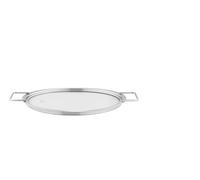 Eva Solo Couvercle en verre Eva Trio en acier inoxydable recyclé Ø24 cm
