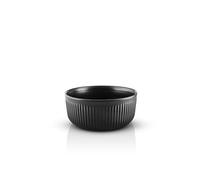 EVA TRIO - Legio Nova - Bol 1,0 l - 16 cm - Noir - Bol pratique en grès au design rustique - Bol idéal pour la salade, les pâtes, les légumes, les fruits - Design danois - Noir