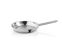 Eva Trio Poêle à frire en acier inoxydable 24 cm Honeycomb - Le corps de la poêle est composé à 90 % d'acier inoxydable recyclé post-consommation - Acier poli