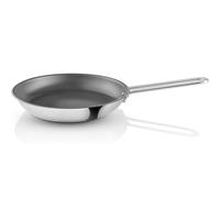 Eva Trio - Poêle à frire Slip-Let Laser Titanium - En acier inoxydable - 24 cm - Surface en titane laser offrant une combinaison de Slip-Let, de résistance à l'abrasion et de durabilité - Acier poli