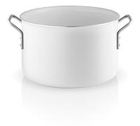 Eva Trio White Line - Casserole en céramique Slip-Let® - 7 l - 24 cm - Revêtement antiadhésif - Idéale pour une grande portion de soupe, des plats mijotés, la cuisson d'un poulet à soupe ou d'un