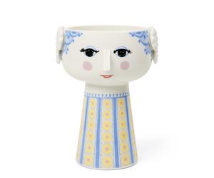 Eva Vase H18,5cm bleu clair Bjørn Wiinblad - 5709513565376