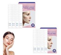 Evaberry - Evaberry Instant V Lift Tape - Lift Tape - Lift Years Off Instantly - Lift Years Off Instantly - Face Slimming Tape Invisible - Lot de 2