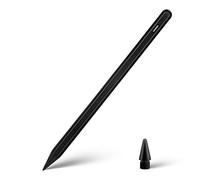 EVACH Stylet pour iPad 6e-11e - Compatible avec iPad Pro 11/12.9/M4/M5, iPad Air 3/4/5/M2/M3, iPad mini 6/5, Pixel-Perfect Precision, Palm Rejet, Noir
