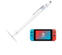 EVACH Stylet pour Nintendo Switch, Stylet numérique avec Pointe Ultra Fine de 1,5 mm pour Nintendo Switch, Blanc
