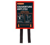 Evacuate-pack 2 Détecteurs De Fumée + 2 Supports Aimantés + 1 Couverture Anti-feu