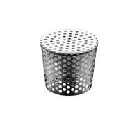 Évacuation de l'eau extérieure en acier pour surfaces ventilées petite installation drain de sol barrière animale pour tuyaux de drainage extérieur terrasses grille
