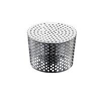 Évacuation de l'eau extérieure en acier pour surfaces ventilées petite installation drain de sol barrière animale pour tuyaux de drainage extérieur terrasses grille