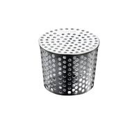 Évacuation de l'eau extérieure en acier pour surfaces ventilées petite installation drain de sol barrière animale pour tuyaux de drainage extérieur terrasses grille