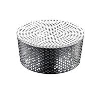 Évacuation de l'eau extérieure en acier pour surfaces ventilées petite installation plancher animal barrière pour tuyaux de drainage ventilé balcon en acier inoxydable