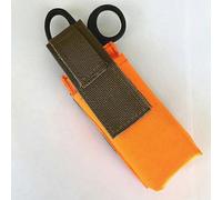 Evago Tactique Garrot Pochette Lampe De Poche Militaire Sac De Premiers Secours En Plein Air Ciseaux Médicaux Couverture Pochette De Chargeur Unique Tactique-Orange