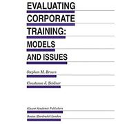 Evaluating Corporate Training: Models And Issues